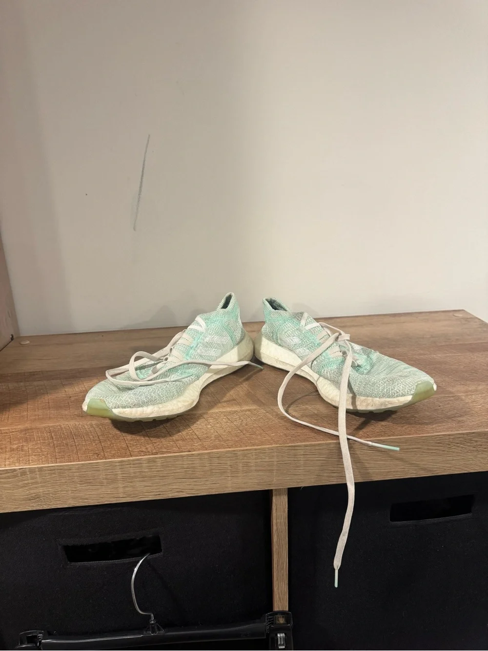 adidas Women's Mint Green Running Sneakers